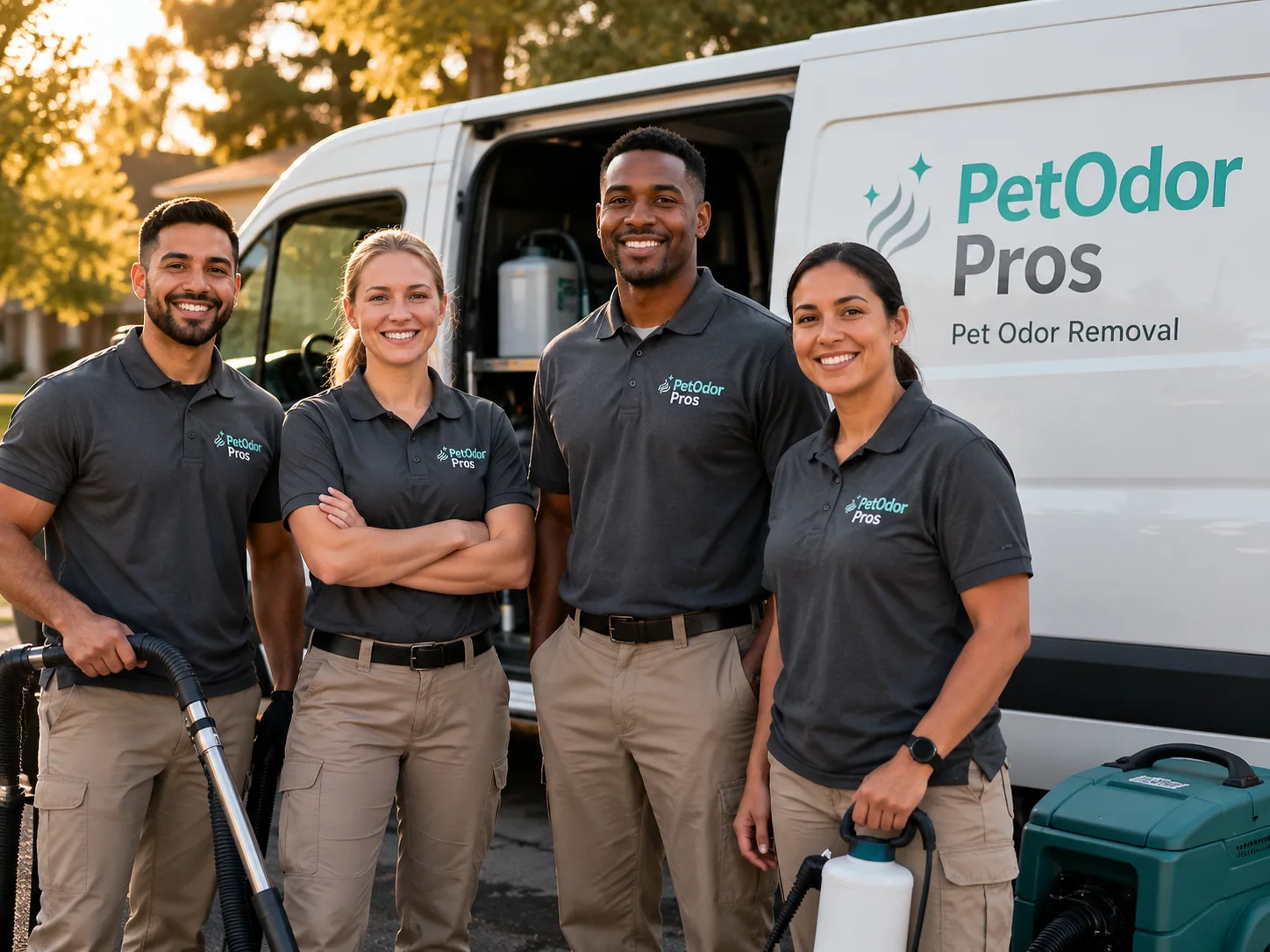 Pet Odor Removal team serving Hazel Park, MI